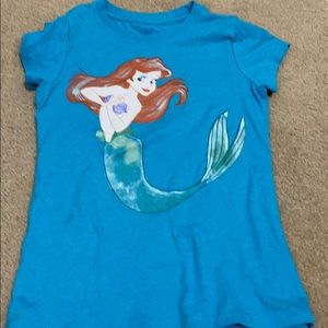 Girls Disney Little Mermaid T-shirt